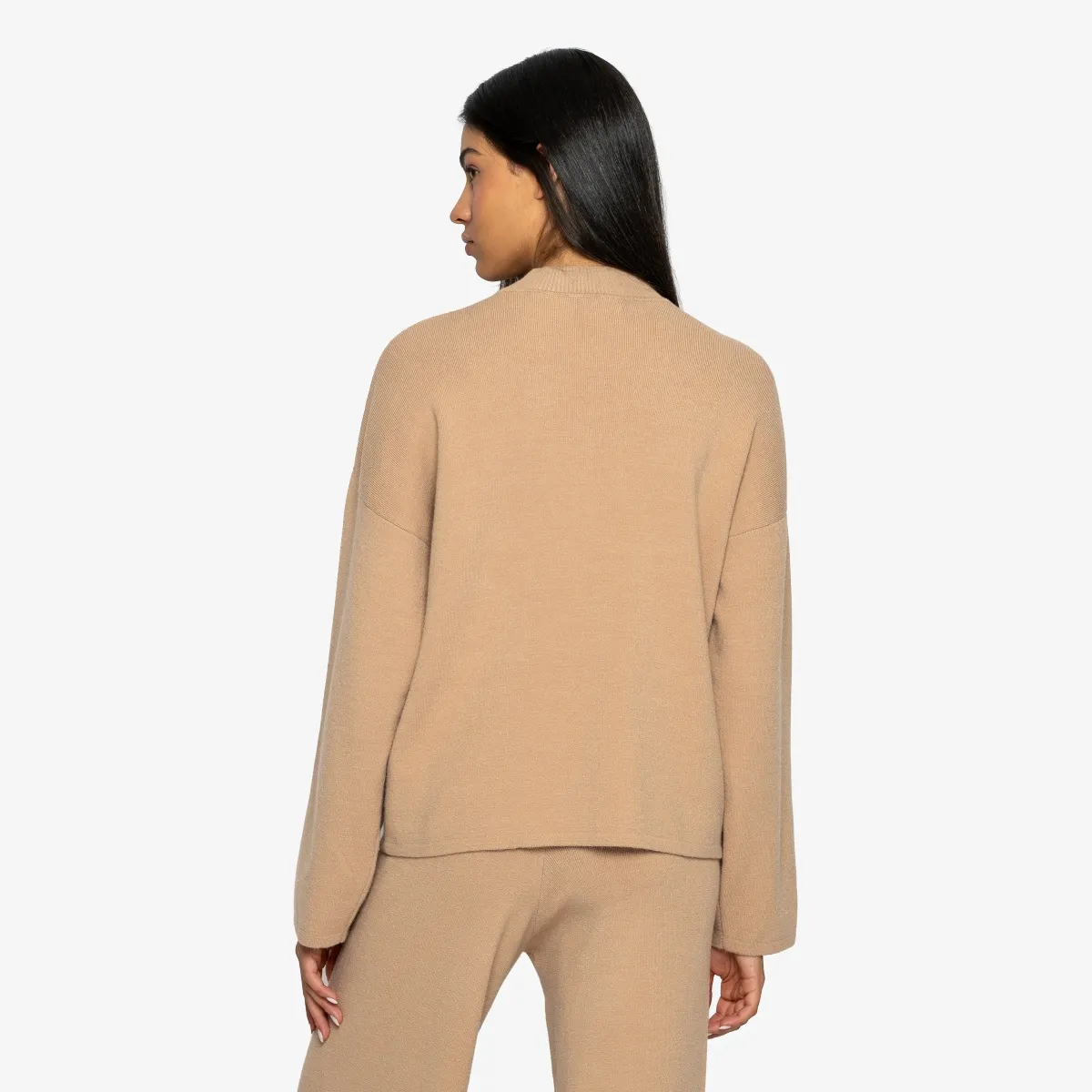 LUSSARI Majica bez kragne KNITWEAR CREWNECK