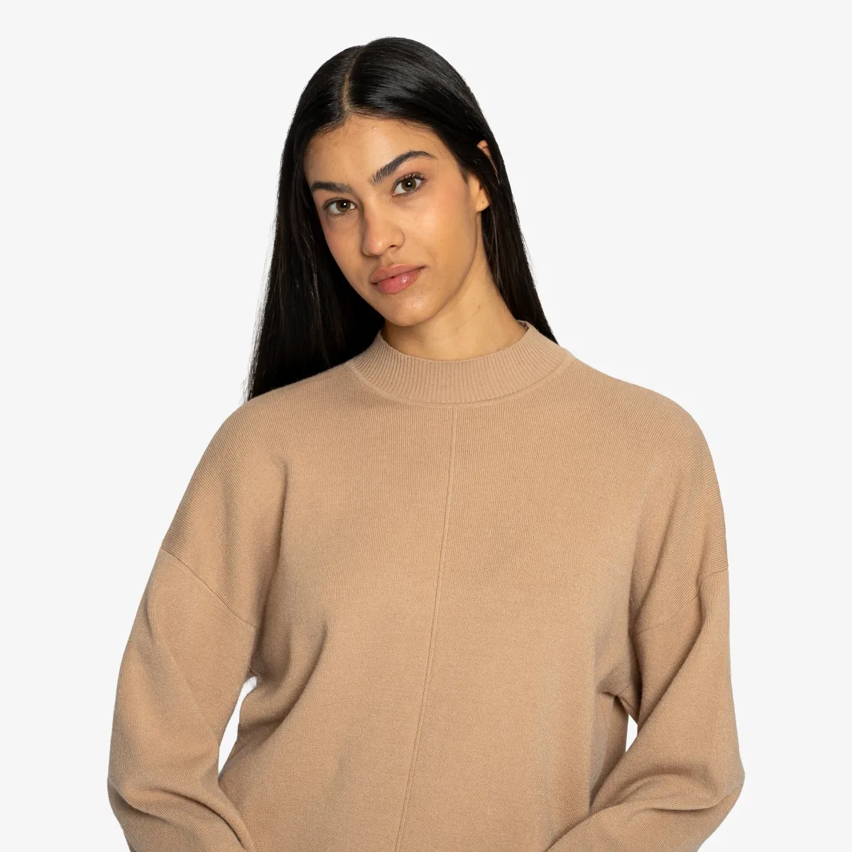 LUSSARI Majica bez kragne KNITWEAR CREWNECK