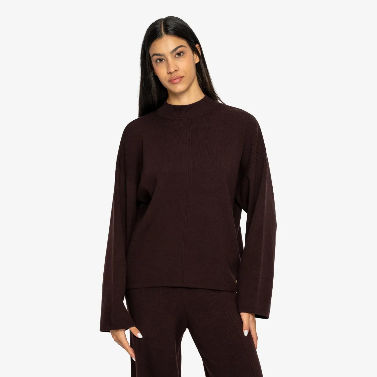 LUSSARI Majica bez kragne KNITWEAR CREWNECK 