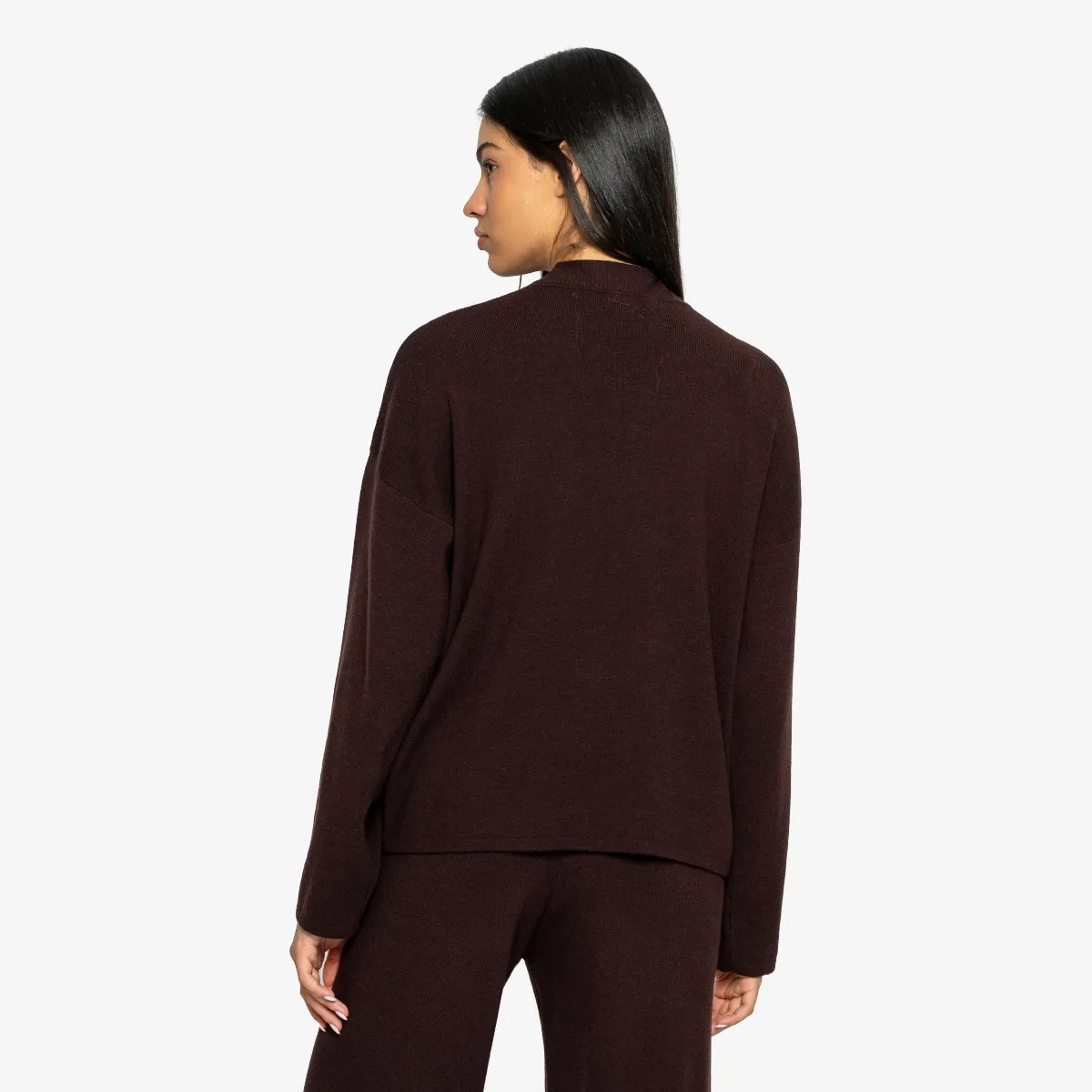 LUSSARI Majica bez kragne KNITWEAR CREWNECK