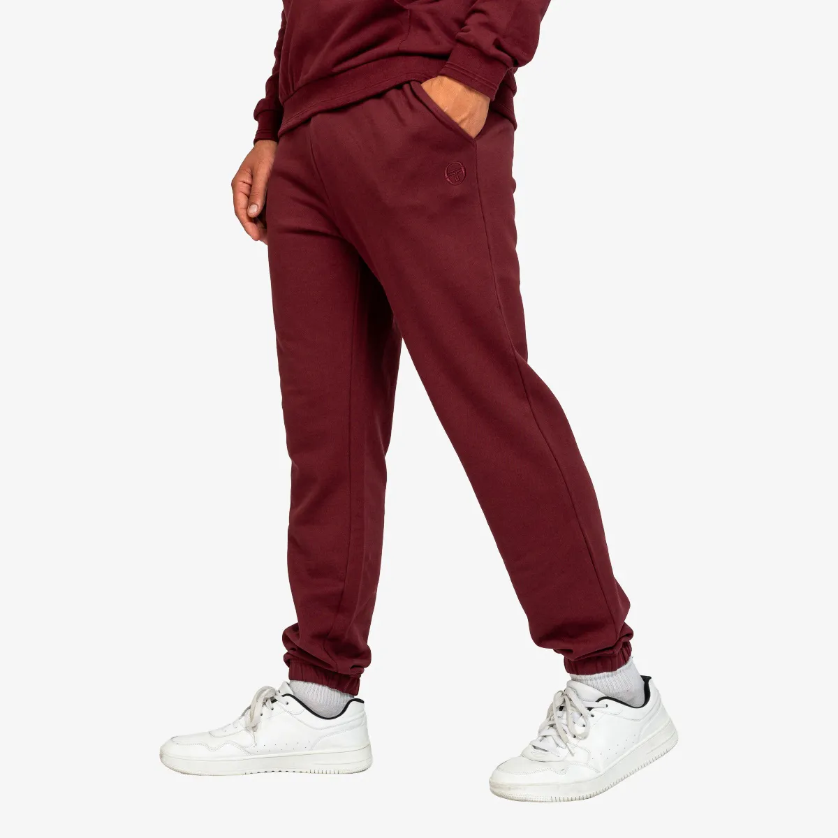 SERGIO TACCHINI Hlače MONOGRAMMA CUFFED PANTS 