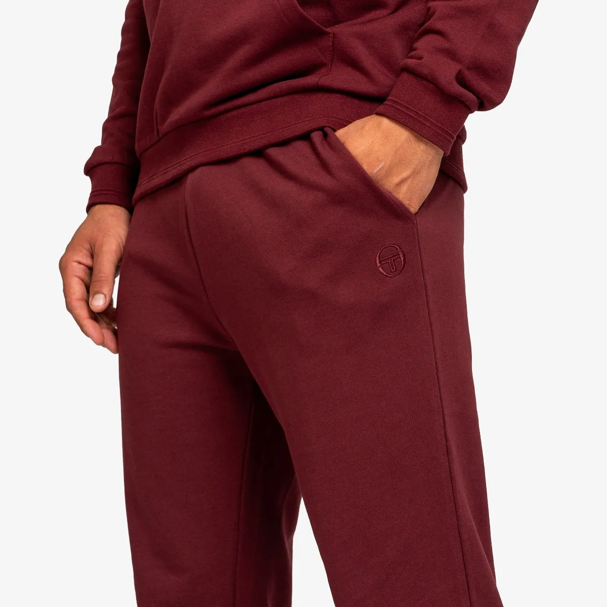 SERGIO TACCHINI Hlače MONOGRAMMA CUFFED PANTS 