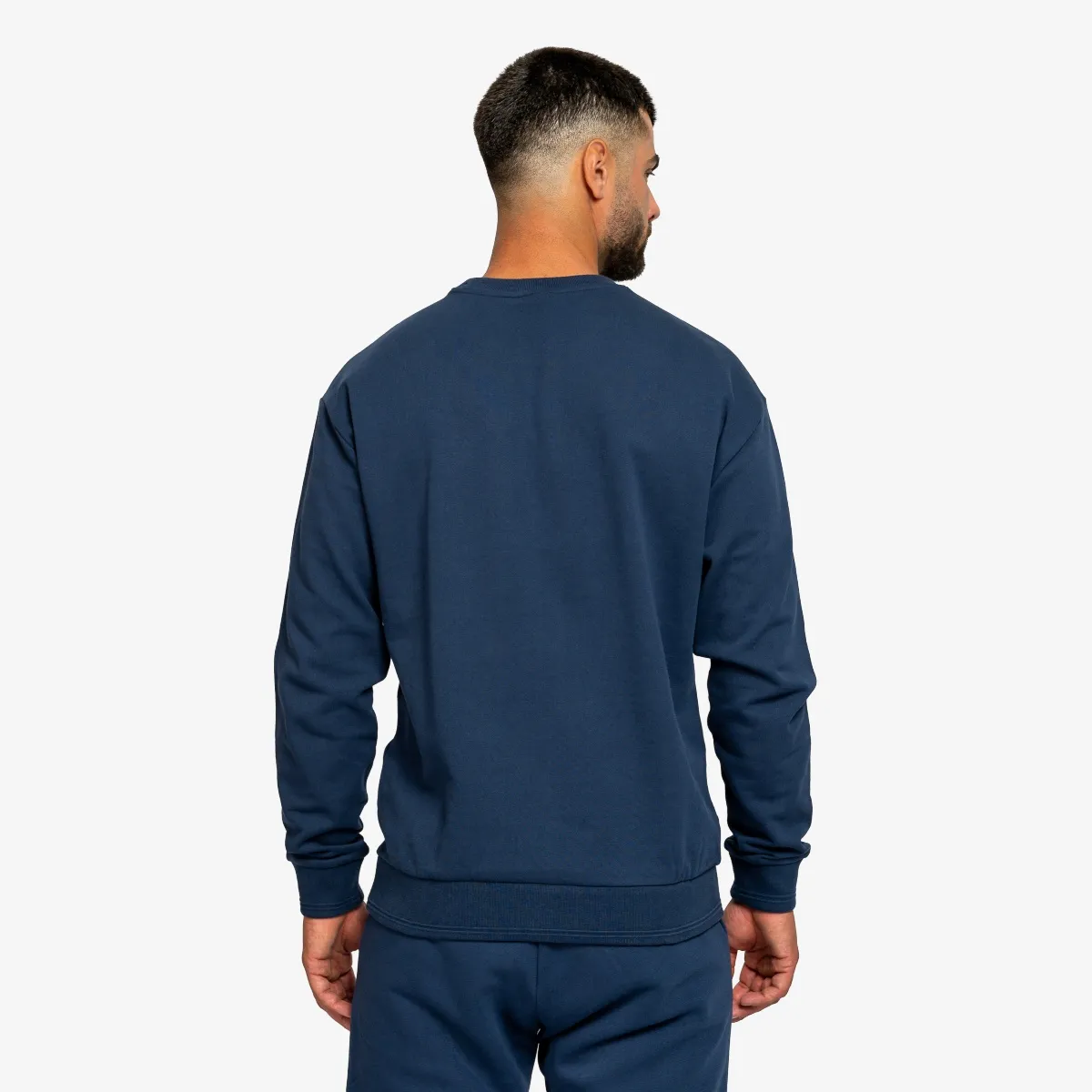 SERGIO TACCHINI Majica bez kragne MONOGRAMMA CREWNECK 