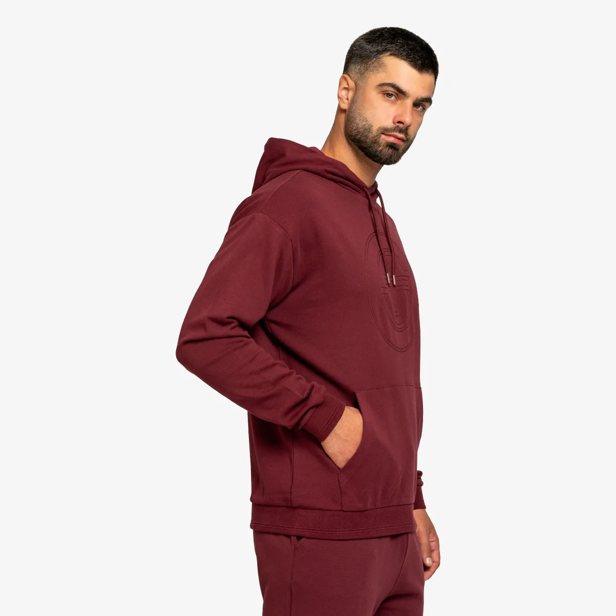 SERGIO TACCHINI Majica s kapuljačom MONOGRAMMA HOODY 