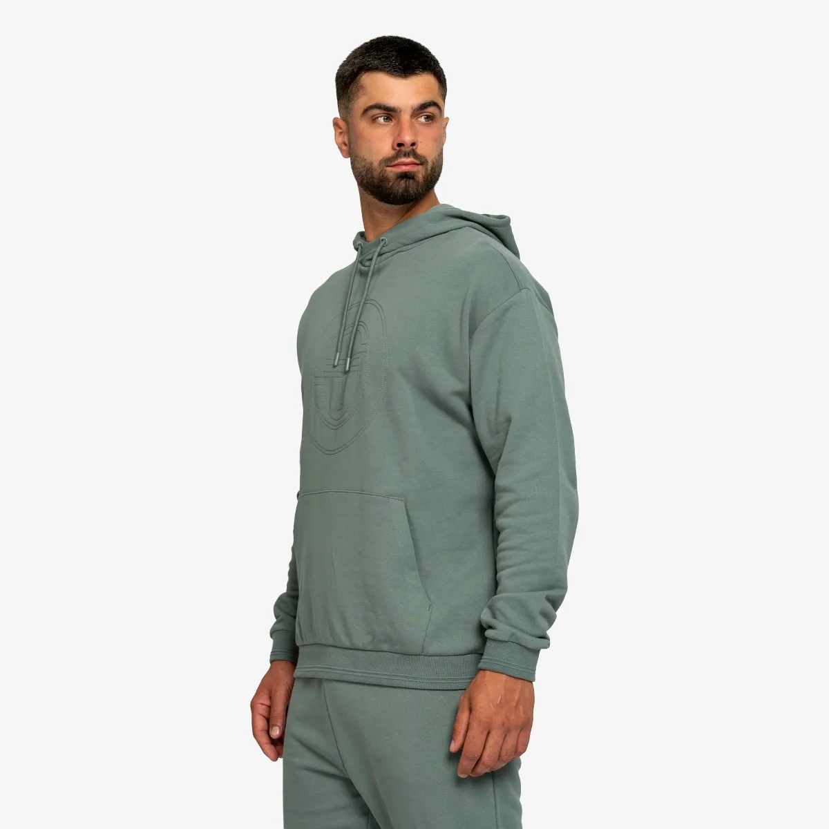 SERGIO TACCHINI Majica s kapuljačom MONOGRAMMA HOODY 