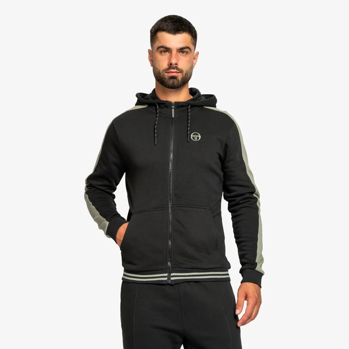 SERGIO TACCHINI Majica s kapuljačom s patentom ST FULL ZIP HOODY 