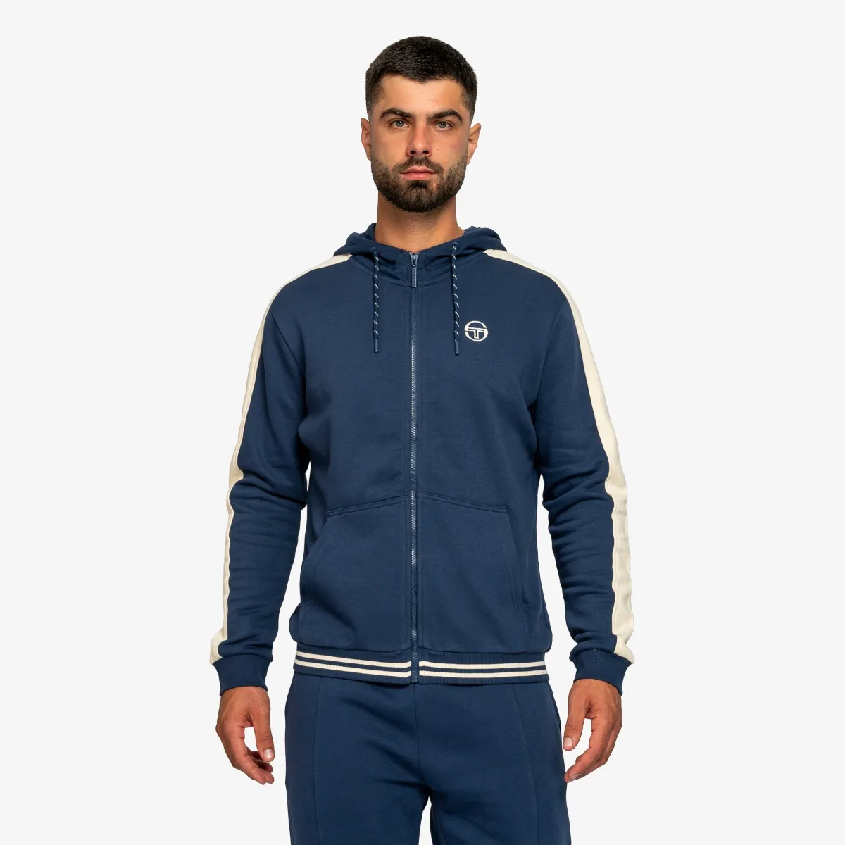 SERGIO TACCHINI Majica s kapuljačom s patentom ST FULL ZIP HOODY 
