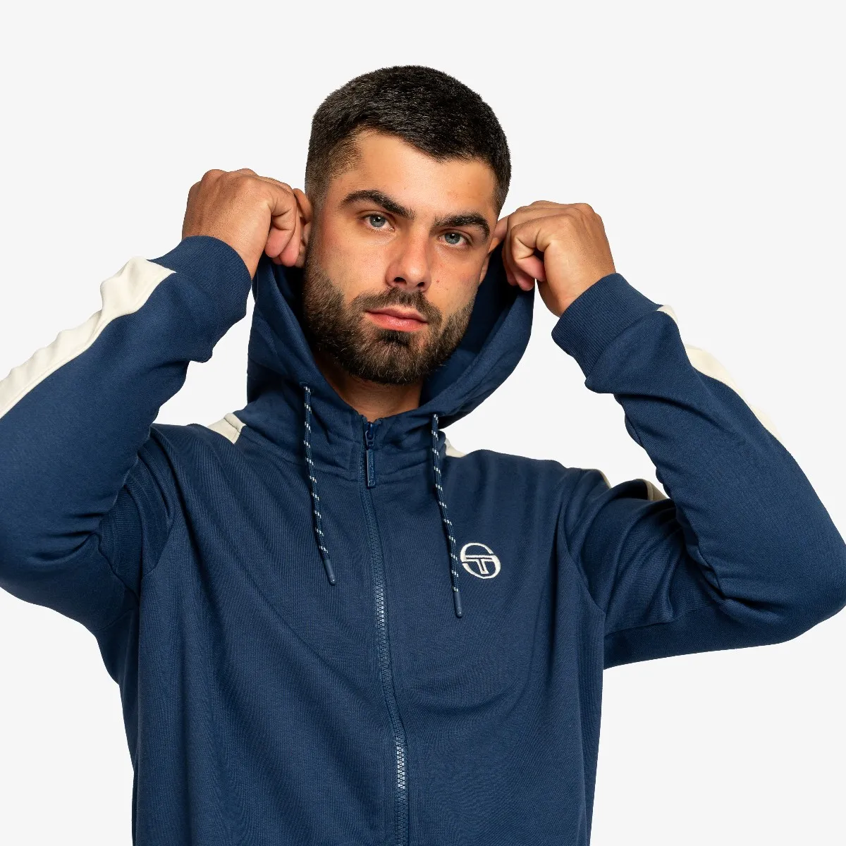 SERGIO TACCHINI Majica s kapuljačom s patentom ST FULL ZIP HOODY 