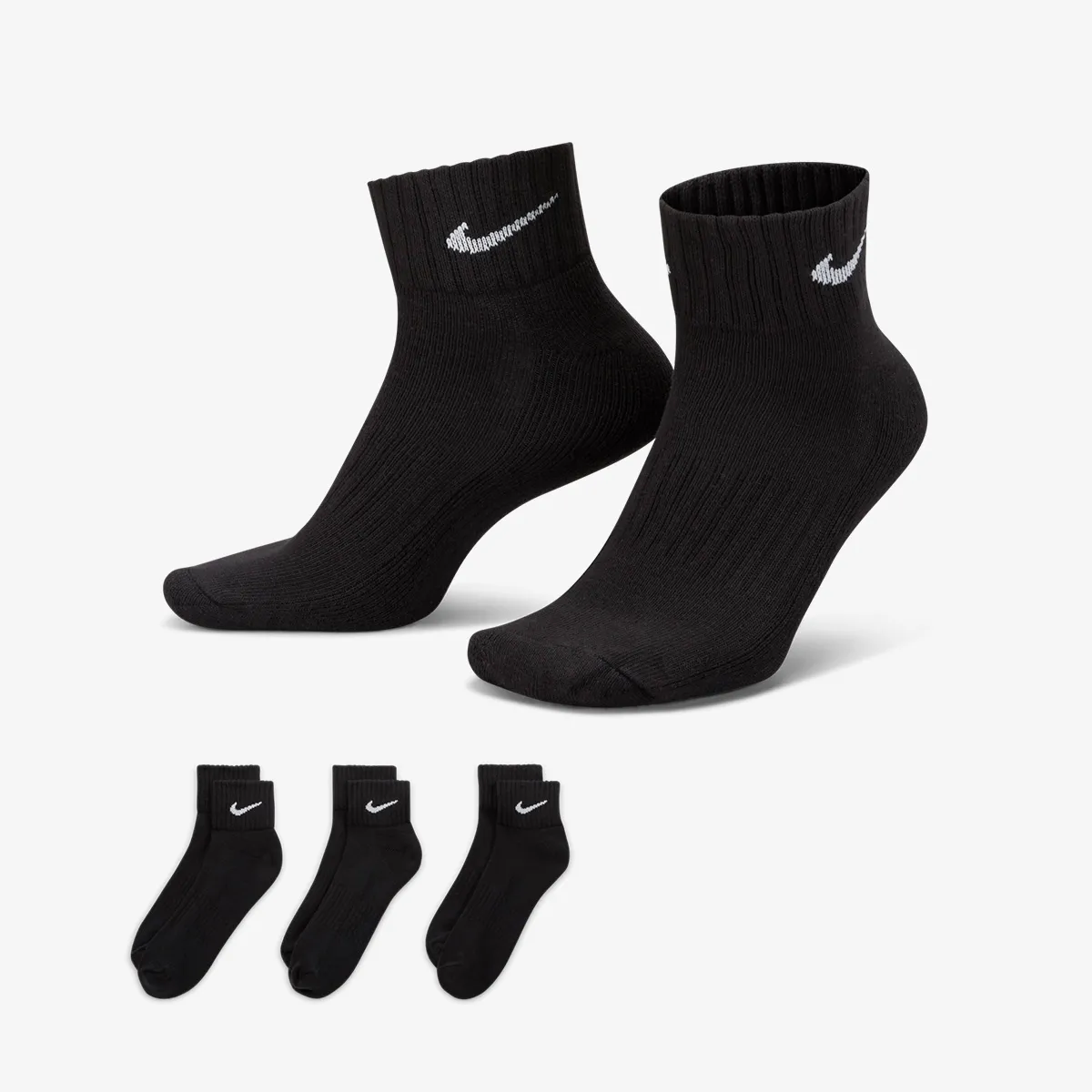 NIKE Čarape U NK V CUSH ANKLE- 3P VALUE 