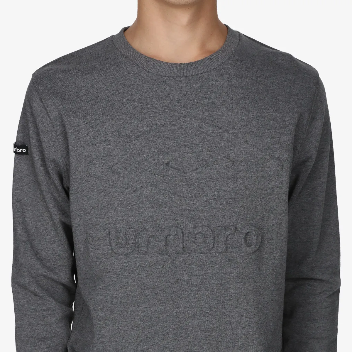 UMBRO Majica bez kragne BASIC LOGO CREW 