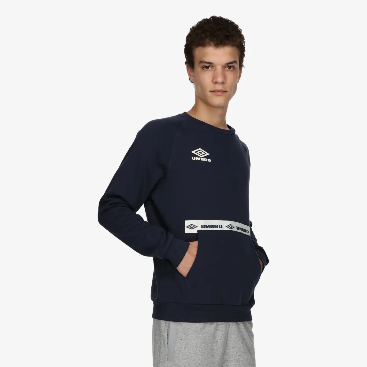 UMBRO Majica bez kragne RETRO CREW 
