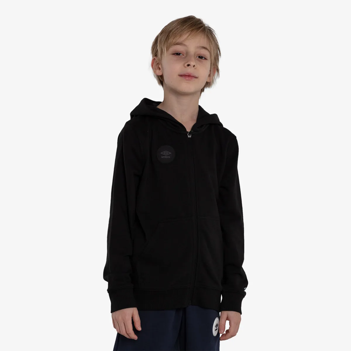 UMBRO Majica s kapuljačom s patentom BASIC LOGO FULL ZIP HOODIE JNR 