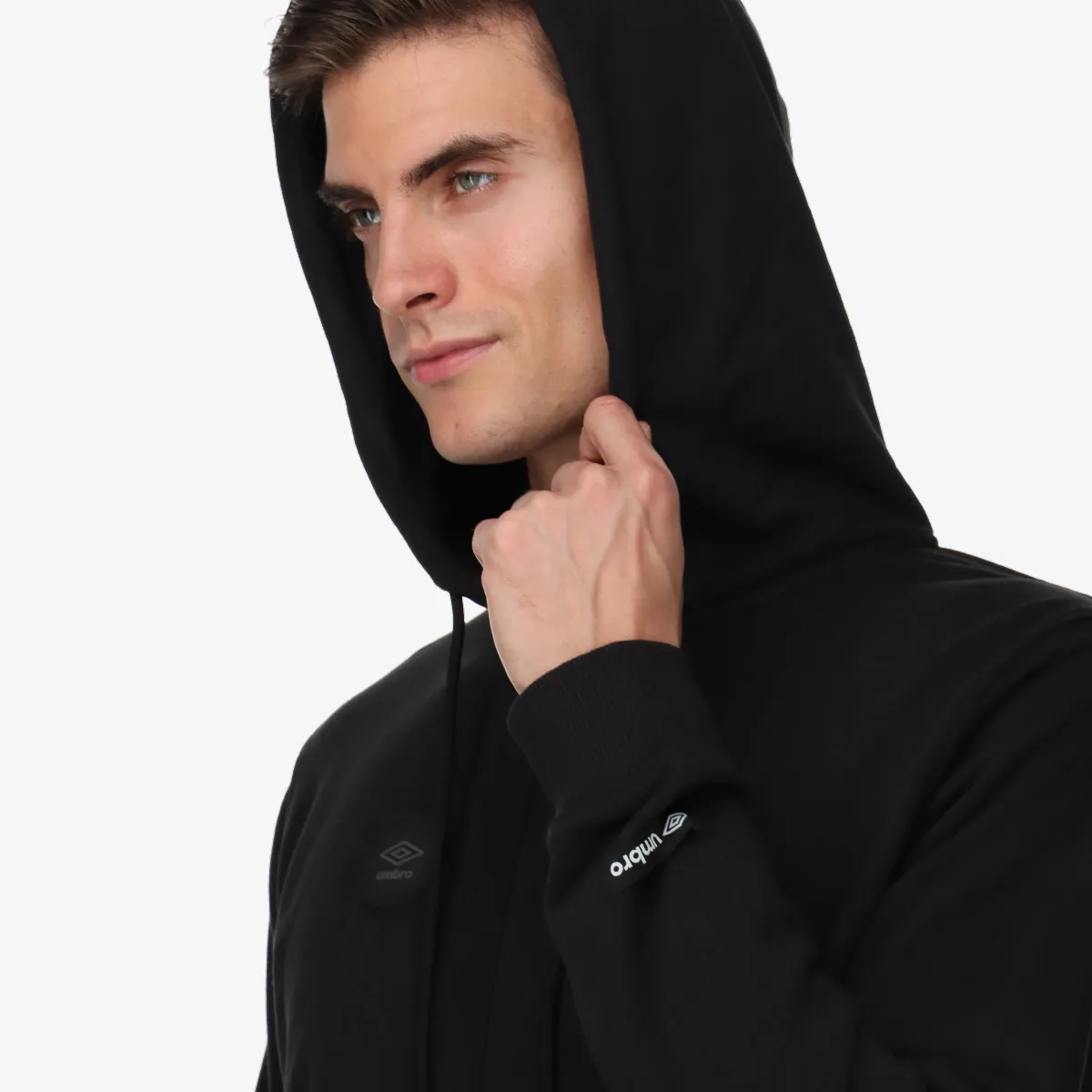 UMBRO Majica s kapuljačom s patentom BASIC LOGO FULL ZIP HOODIE 