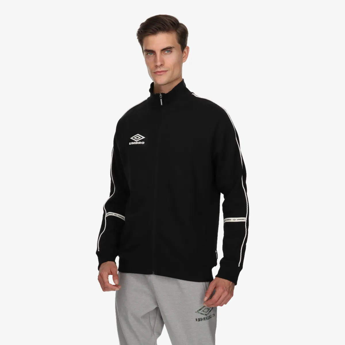 UMBRO Majica s patentom RETRO FULL ZIP 