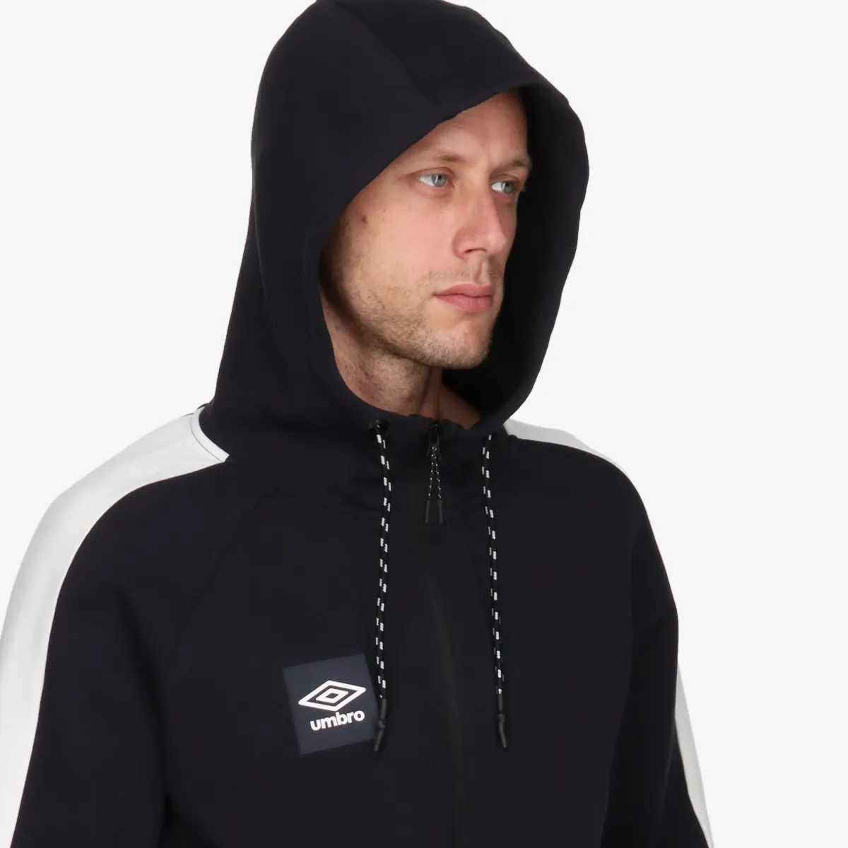 UMBRO Majica s kapuljačom s patentom ONLY FOOTBALL FULL ZIP HOODIE 