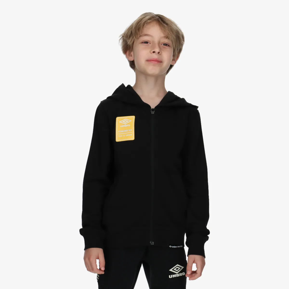 UMBRO Majica s kapuljačom s patentom UMBRO BASIC FULL ZIP HOODIE JNR 