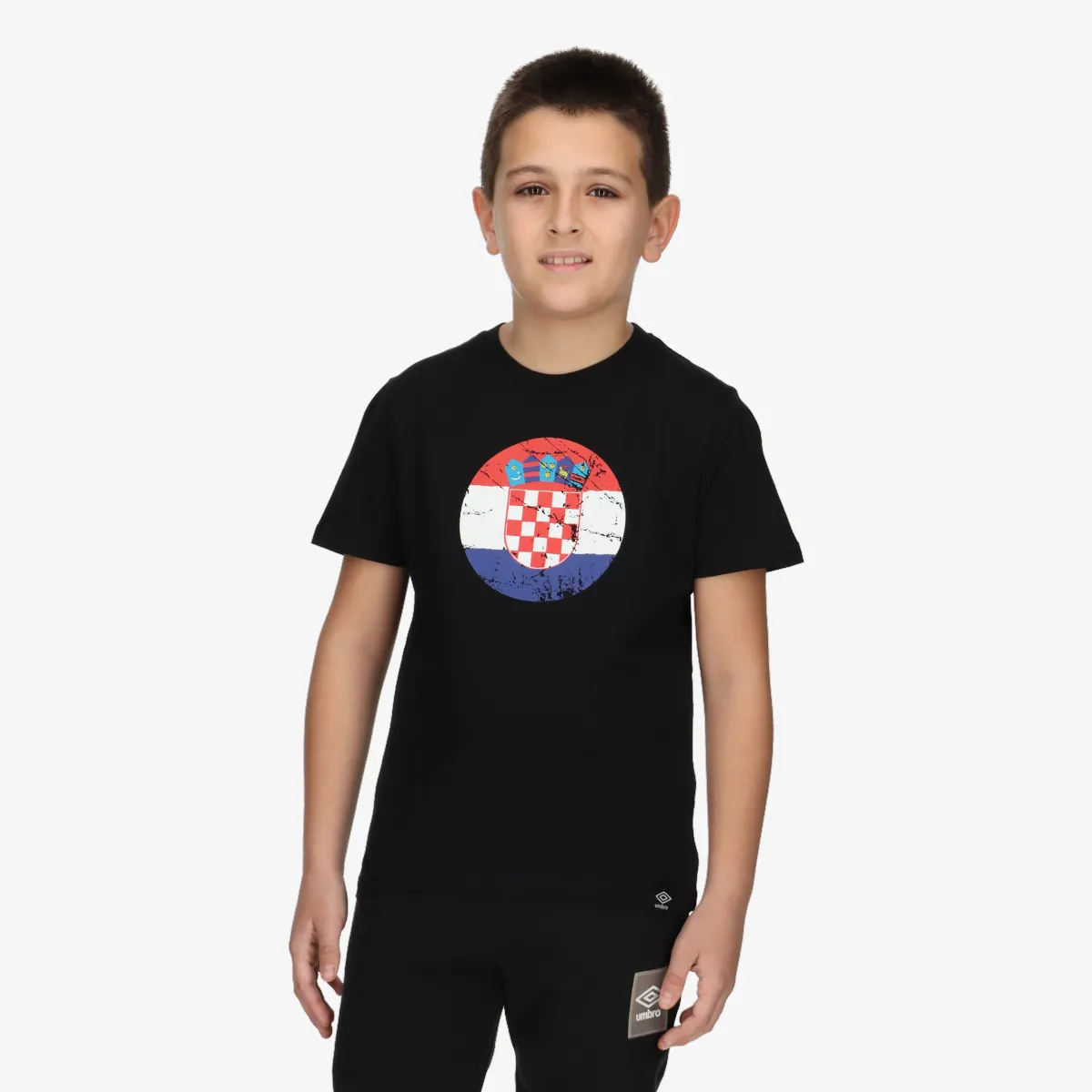 UMBRO T-Shirt EC CROATIA FAN SHIRT JNR 