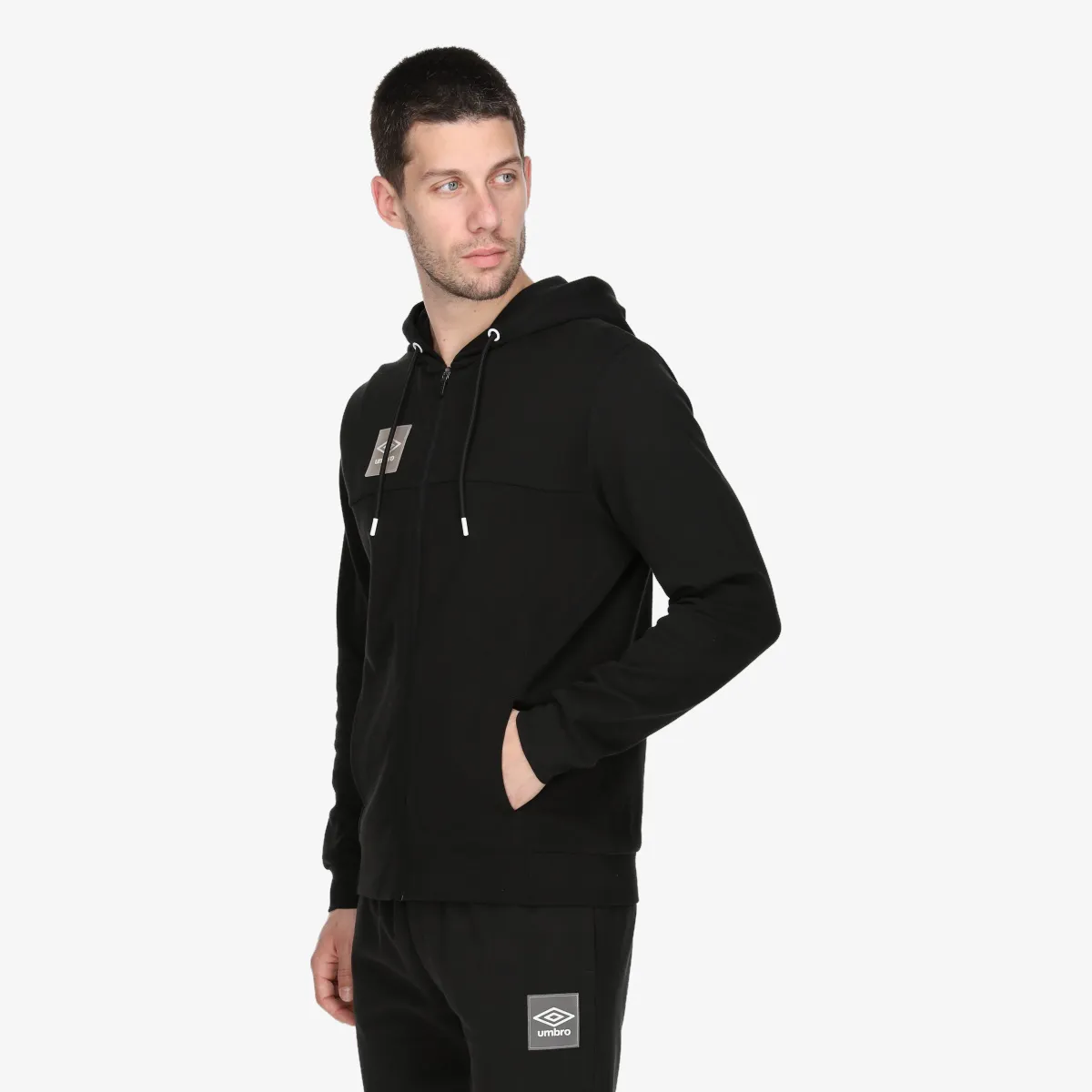 UMBRO Majica s kapuljačom s patentom BASIC 2 FULL ZIP HOODY 