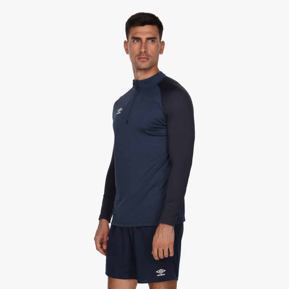 UMBRO Majica s polu patentom UMBRO TRAINING LS SHIRT 