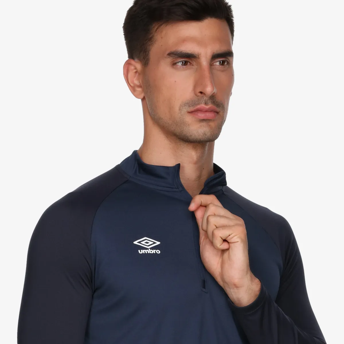 UMBRO Majica s polu patentom UMBRO TRAINING LS SHIRT 