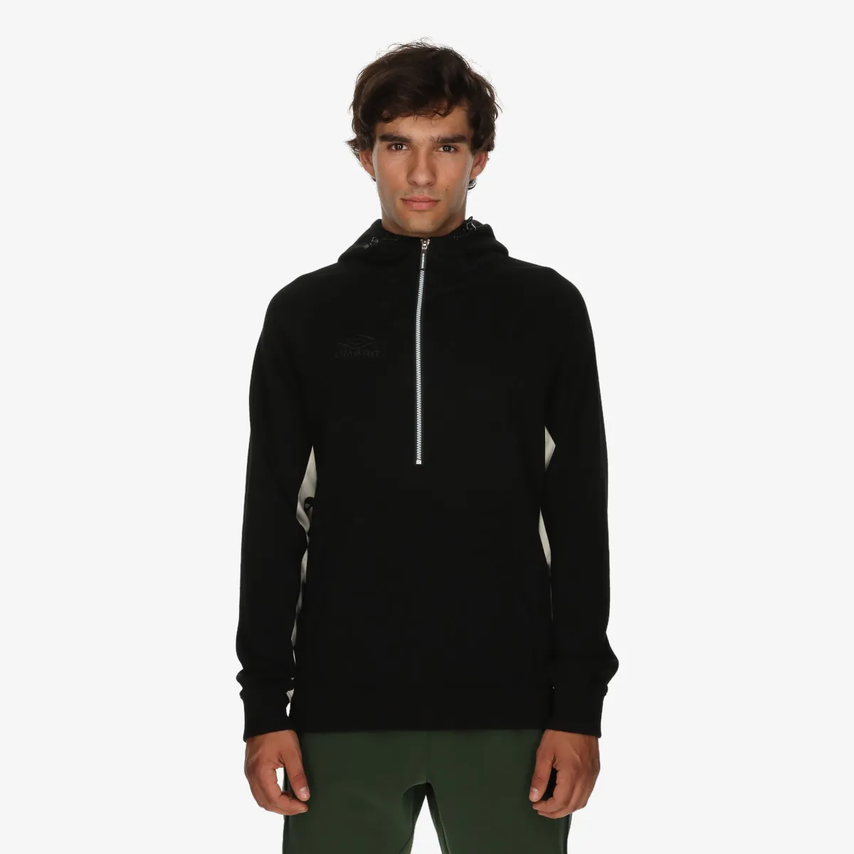UMBRO Majica s kapuljačom s polu patentom RETRO HZ HOODIE 