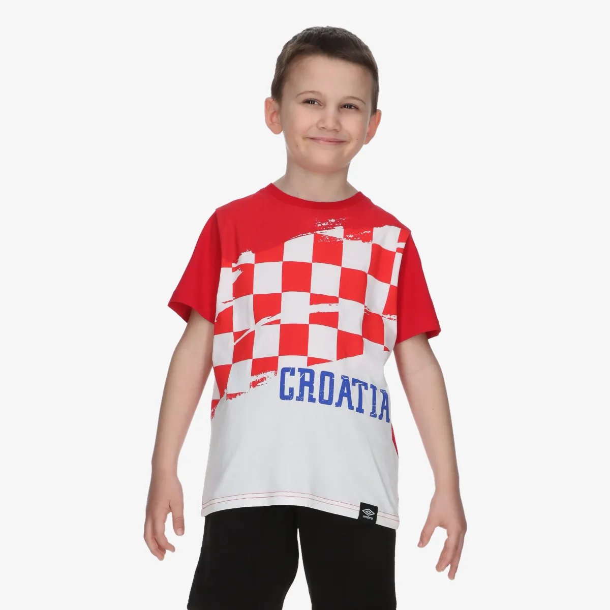 UMBRO T-Shirt WC CROATIA FLAG SHIRT JNR 