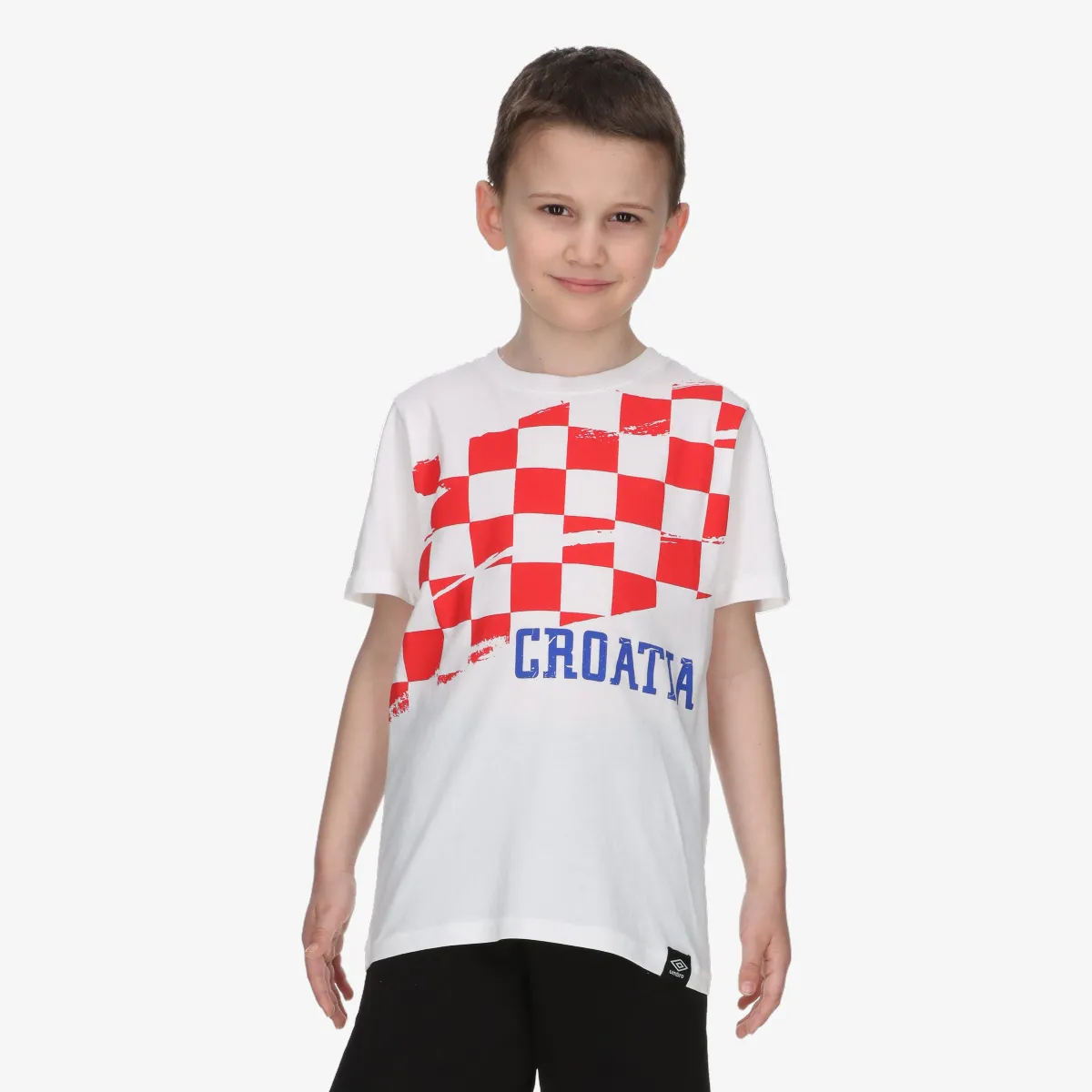 UMBRO T-Shirt WC CROATIA FLAG SHIRT JNR 