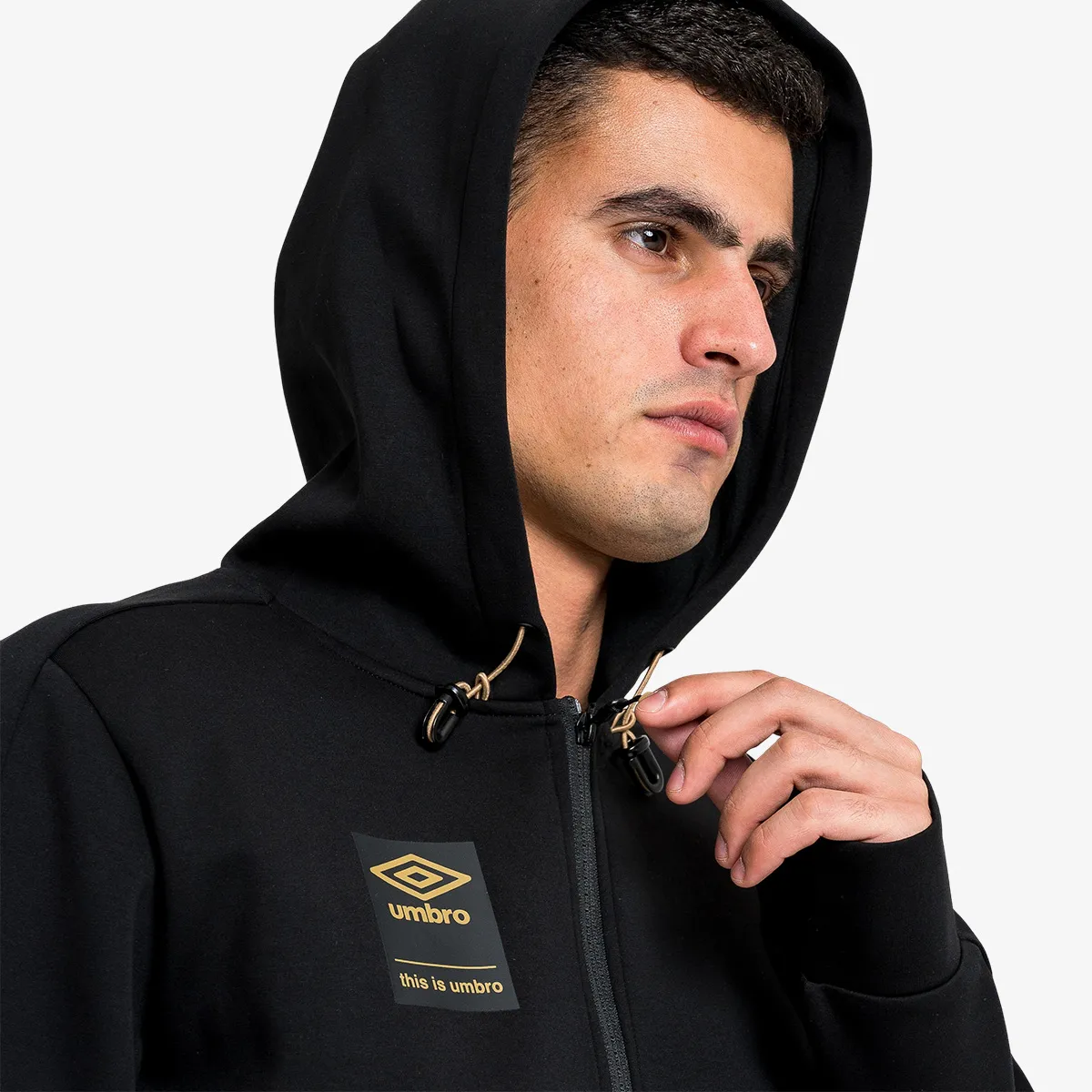 UMBRO Majica s kapuljačom s patentom DIAMOND FULL ZIP HOODIE 