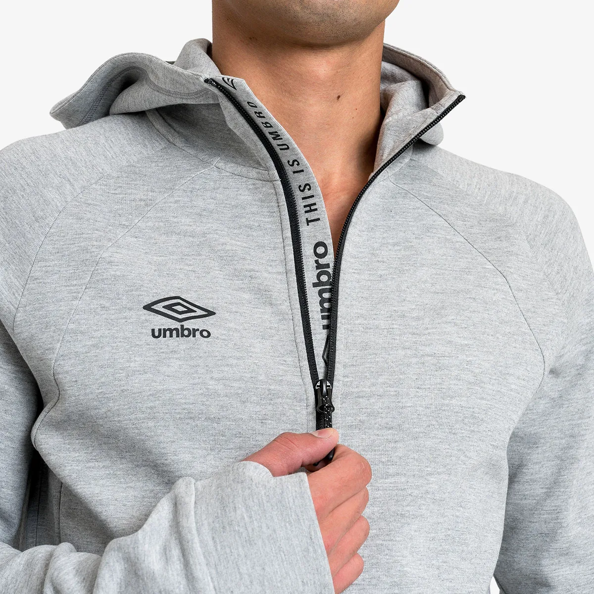 UMBRO Majica s patentom LOGO FULL ZIP HOODIE 