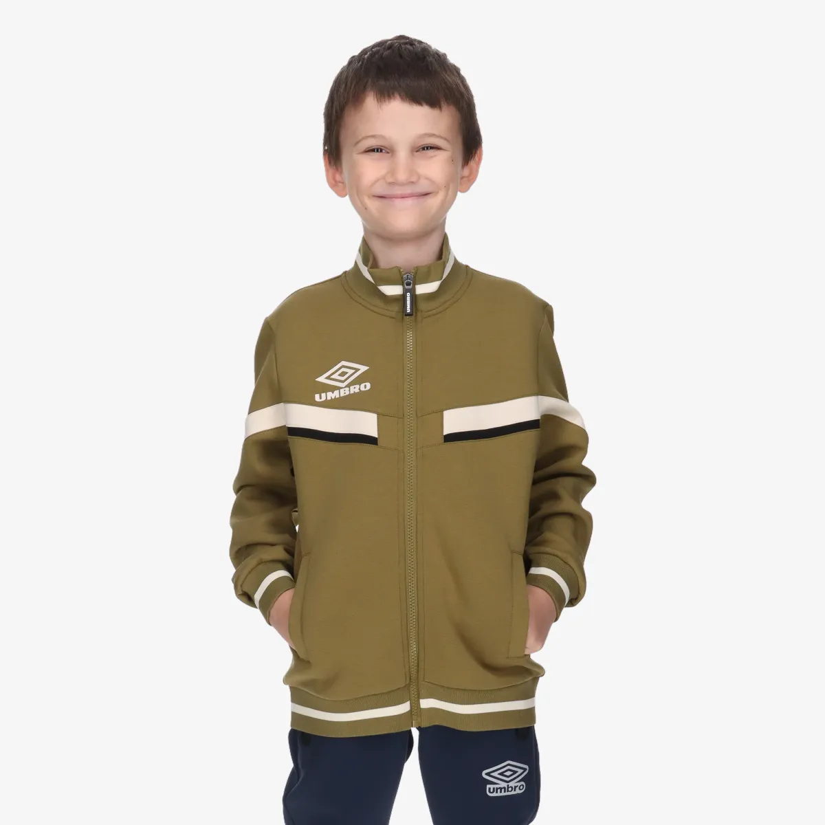 UMBRO Majica s patentom RETRO FZ JACKET JNR 