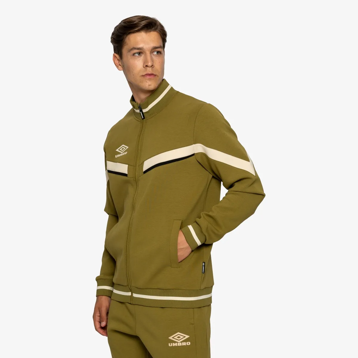 UMBRO Majica s patentom RETRO FZ JACKET 