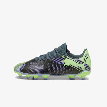 PUMA Kopačke FUTURE 7 PLAY FG/AG Jr - Gray Skies-Elek 