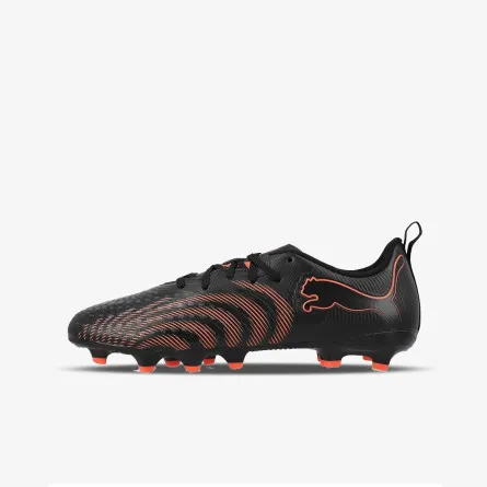PUMA Kopačke FUTURE 9 PLAY FG/AG Jr PUMA Black-Glowin 