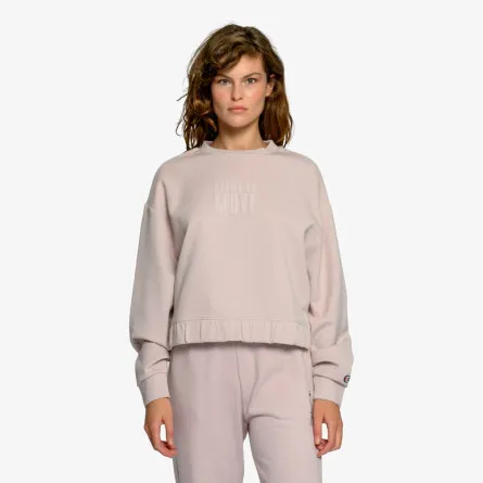 CHAMPION Majica bez kragne CH MOVE CREWNECK 