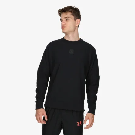 UNDER ARMOUR Majica bez kragne UA Ottoman Fleece Crew 