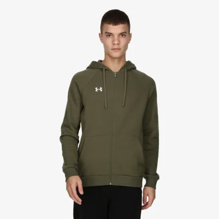 UNDER ARMOUR Majica s kapuljačom s patentom UA Rival Fleece FZ Hoodie 