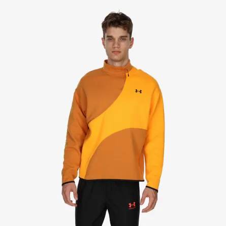 UNDER ARMOUR Majica s polu patentom UA Unstoppable Flc 1/2 Zip 