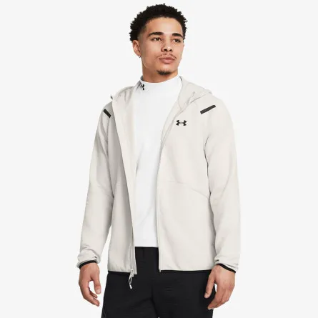 UNDER ARMOUR Majica s kapuljačom s patentom UA Unstoppable Flc FZ HD EU 