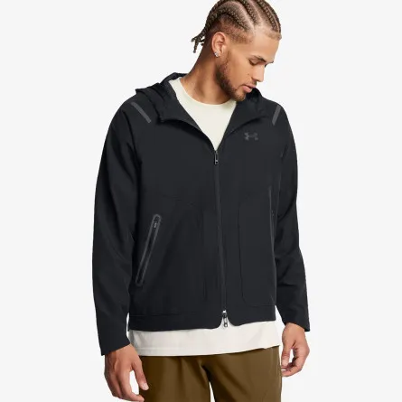UNDER ARMOUR Majica s kapuljačom s patentom UA Unstoppable Jacket LC 