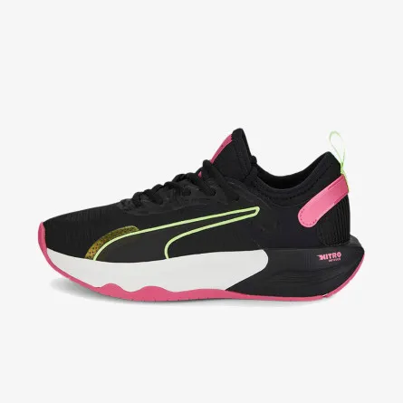 PUMA Tenisice PWR XX NITRO WN S PUMA BLACK-SUNSET PINK 