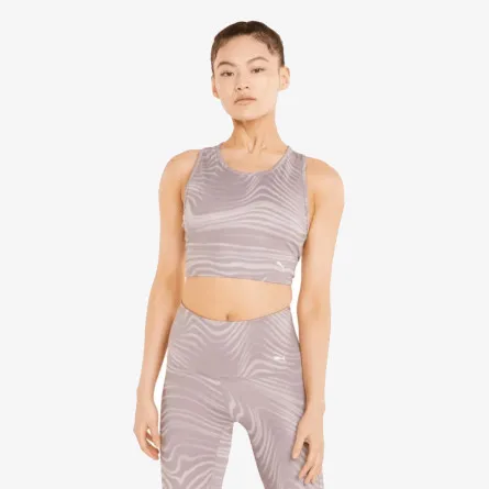 PUMA Top i majica bez rukava STUDIO AOP CROP TANK 