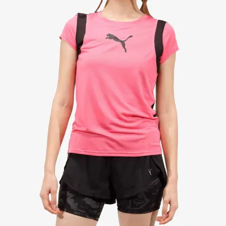 PUMA T-Shirt TRAIN ALL DAY TEE SUNSET PINK 