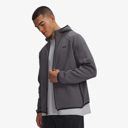 UNDER ARMOUR Majica s kapuljačom s patentom UA Unstoppable Flc FZ