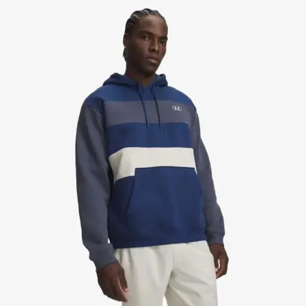 UNDER ARMOUR Majica s kapuljačom Rival Fleece Striped Hoodie