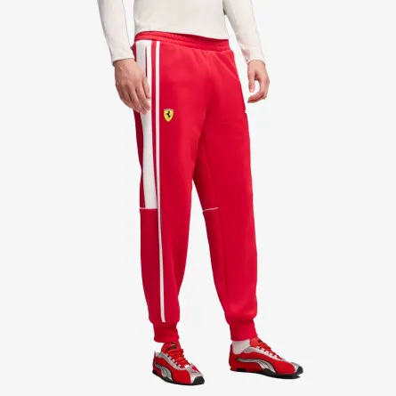 PUMA Hlače Ferrari MT7 Track Pants rosso corsa