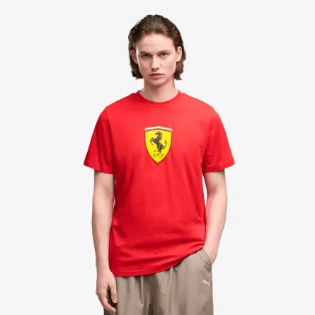 PUMA T-Shirt Ferrari Colored Shield Tee 