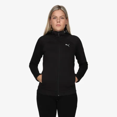 PUMA Majica s kapuljačom s patentom PUMA EVOSTRIPE Full-Zip Hoodie 