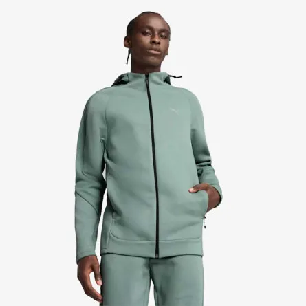 PUMA Majica s kapuljačom s patentom PUMA EVOSTRIPE Full-Zip Hoodie DK 