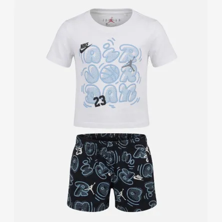 JORDAN Komplet za djecu JDB AOP MOVEMENT LINES SHORT S