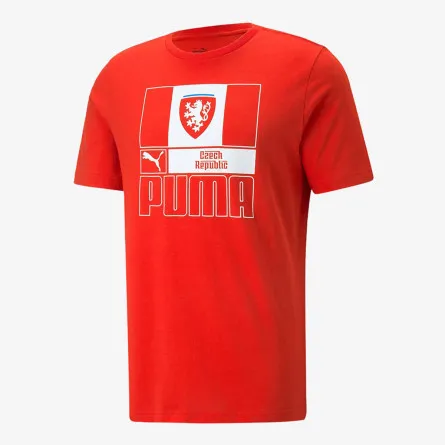 PUMA T-Shirt FACR FTBLCORE TEE PUMA RED 